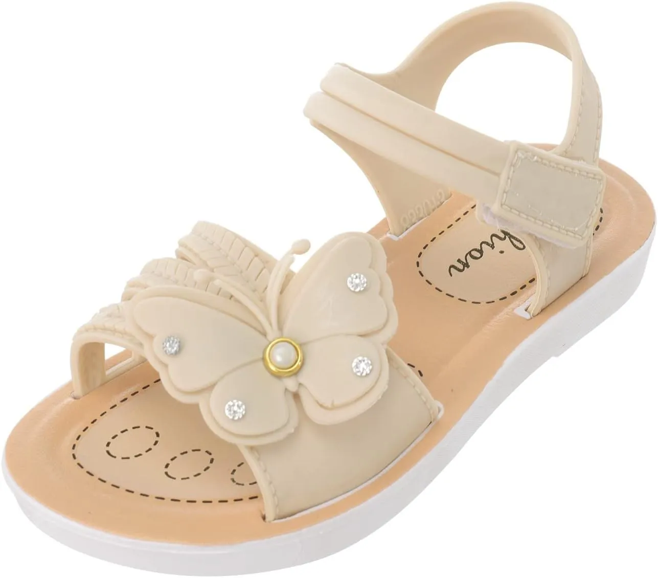 Baby Girls Summer Sandals Toddler Infant Open Toe Cute Butterfly Flat Bowknot Non Slip Fashion Newborn Girls Shoes