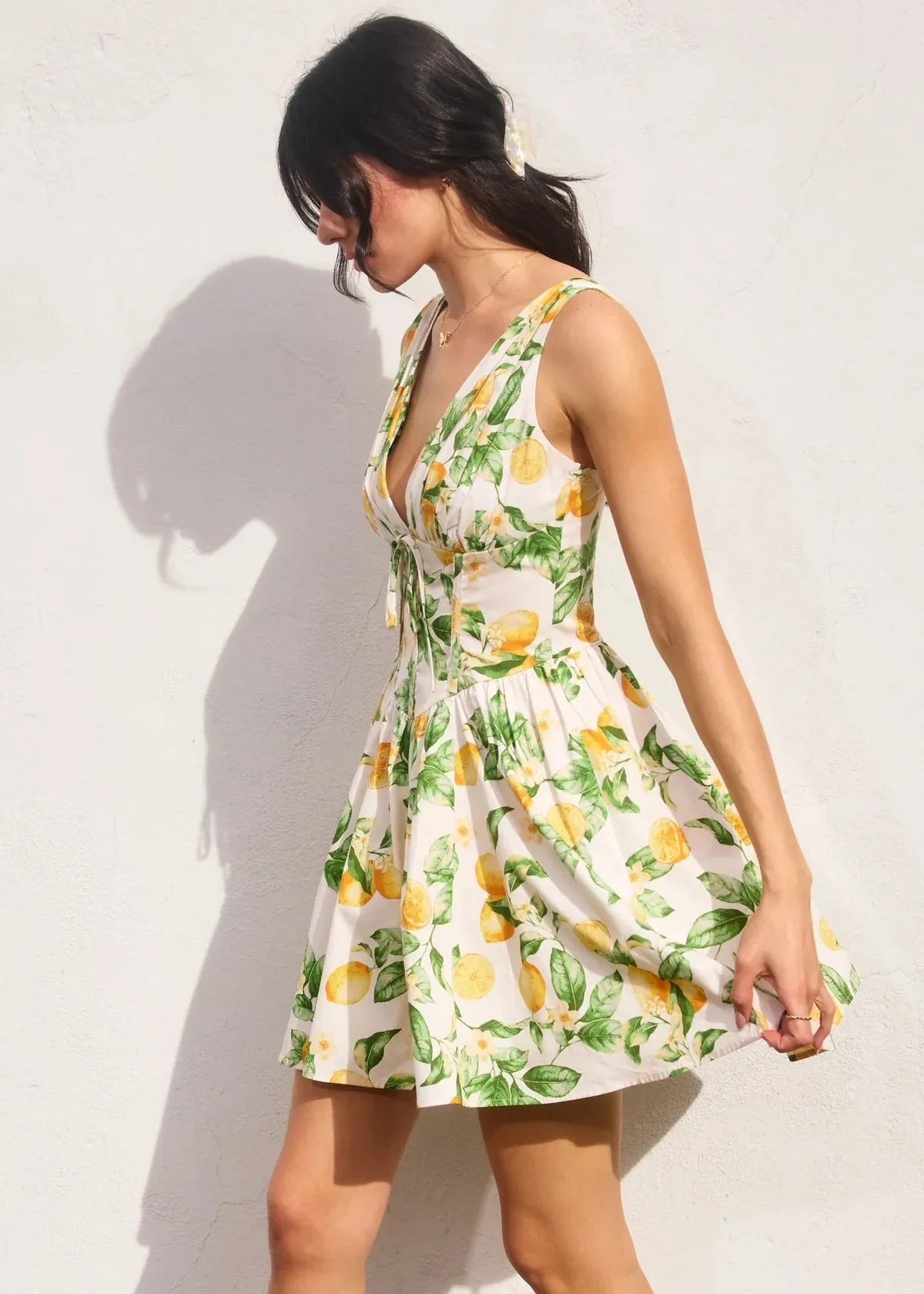 BILLIE PLUNGING CORSET MINI DRESS