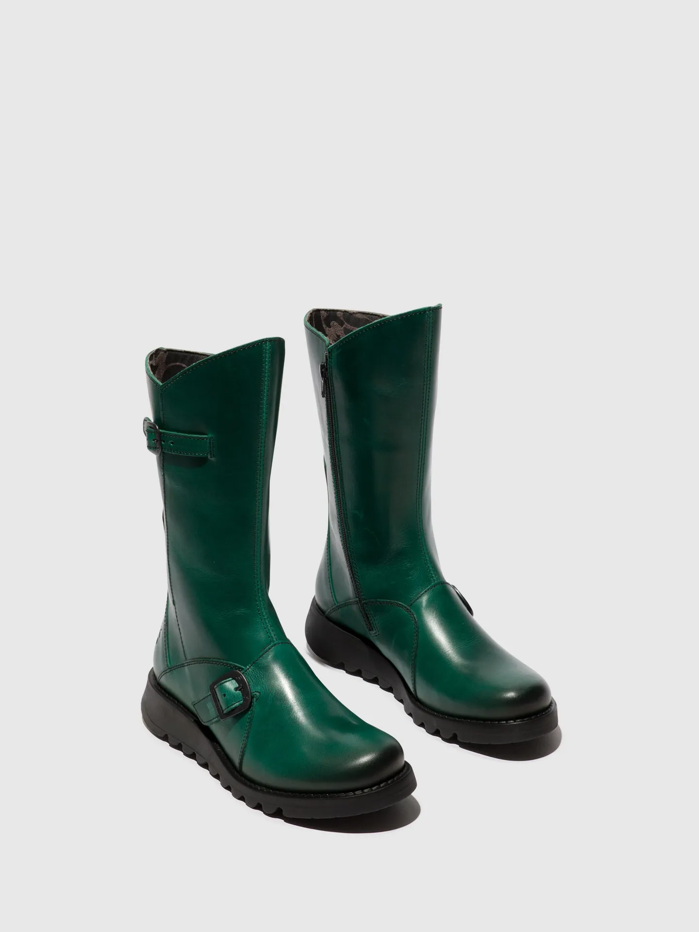 Buckle Boots MES 2 SHAMROCK GREEN (BLACK SOLE)
