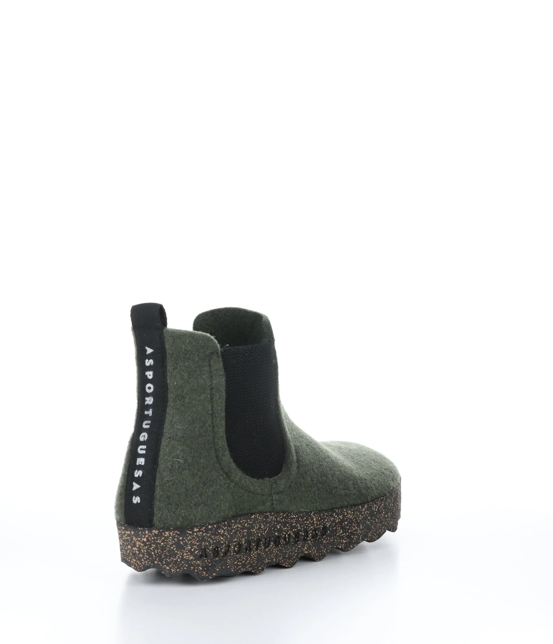 CAIA090ASPM Military Green Round Toe Boots|CAIA090ASPM Bottes �� Bout Rond in Vert