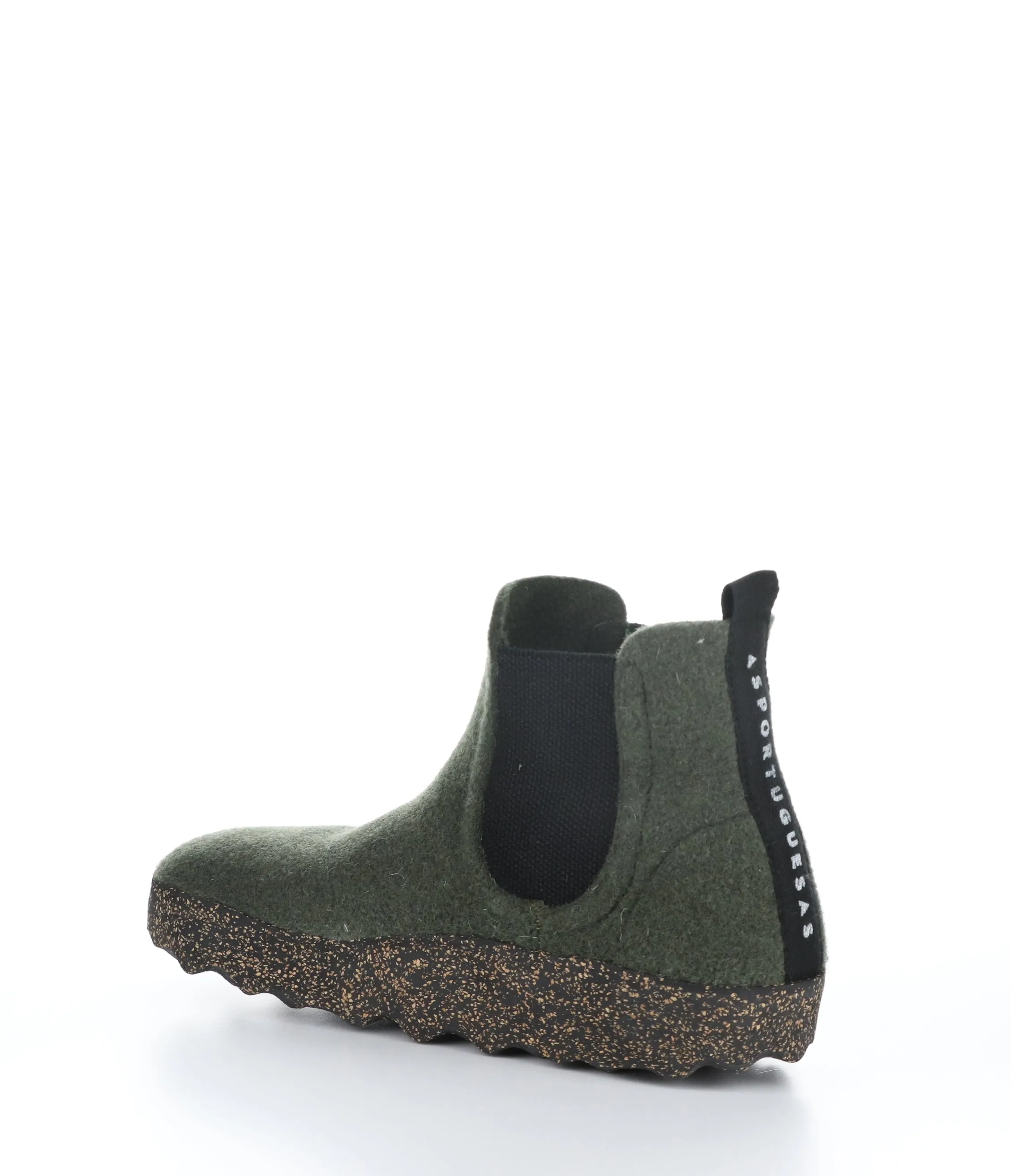CAIA090ASPM Military Green Round Toe Boots|CAIA090ASPM Bottes �� Bout Rond in Vert