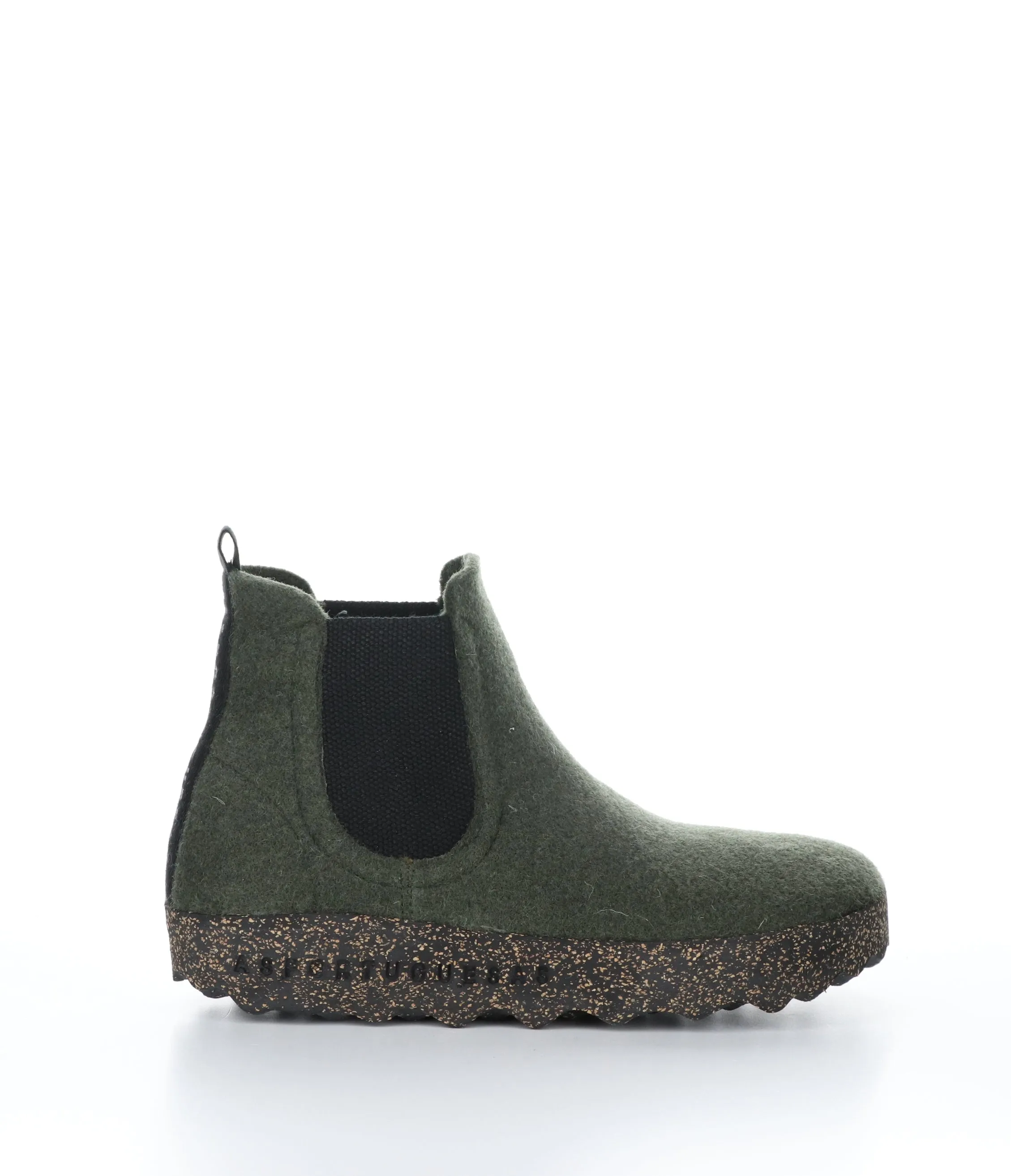 CAIA090ASPM Military Green Round Toe Boots|CAIA090ASPM Bottes �� Bout Rond in Vert