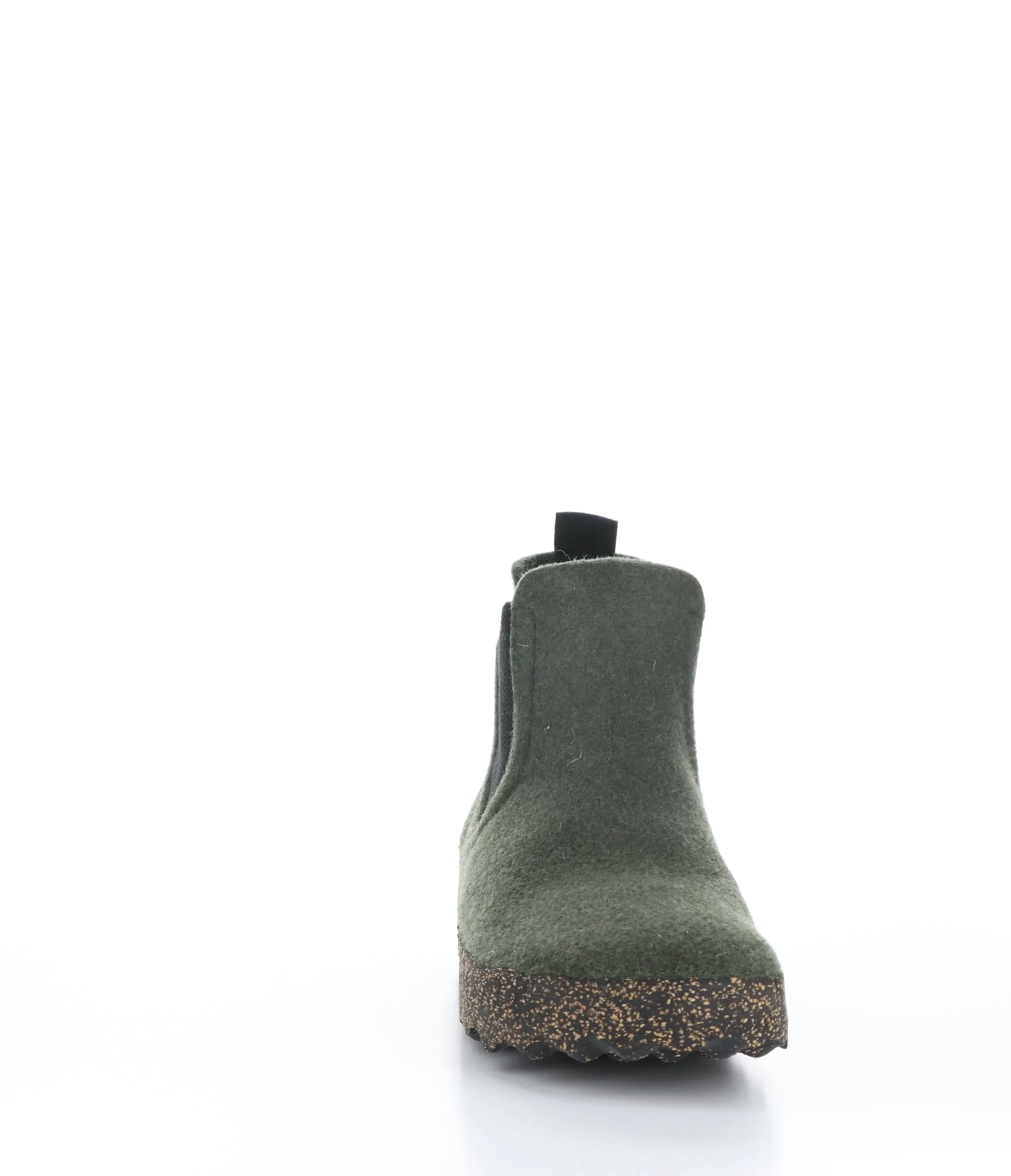 CAIA090ASPM Military Green Round Toe Boots|CAIA090ASPM Bottes �� Bout Rond in Vert