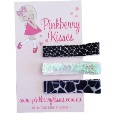Everyday Non Slip Hair Clips - Midnight Princess