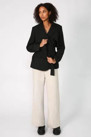 glowed pant / parchment beige