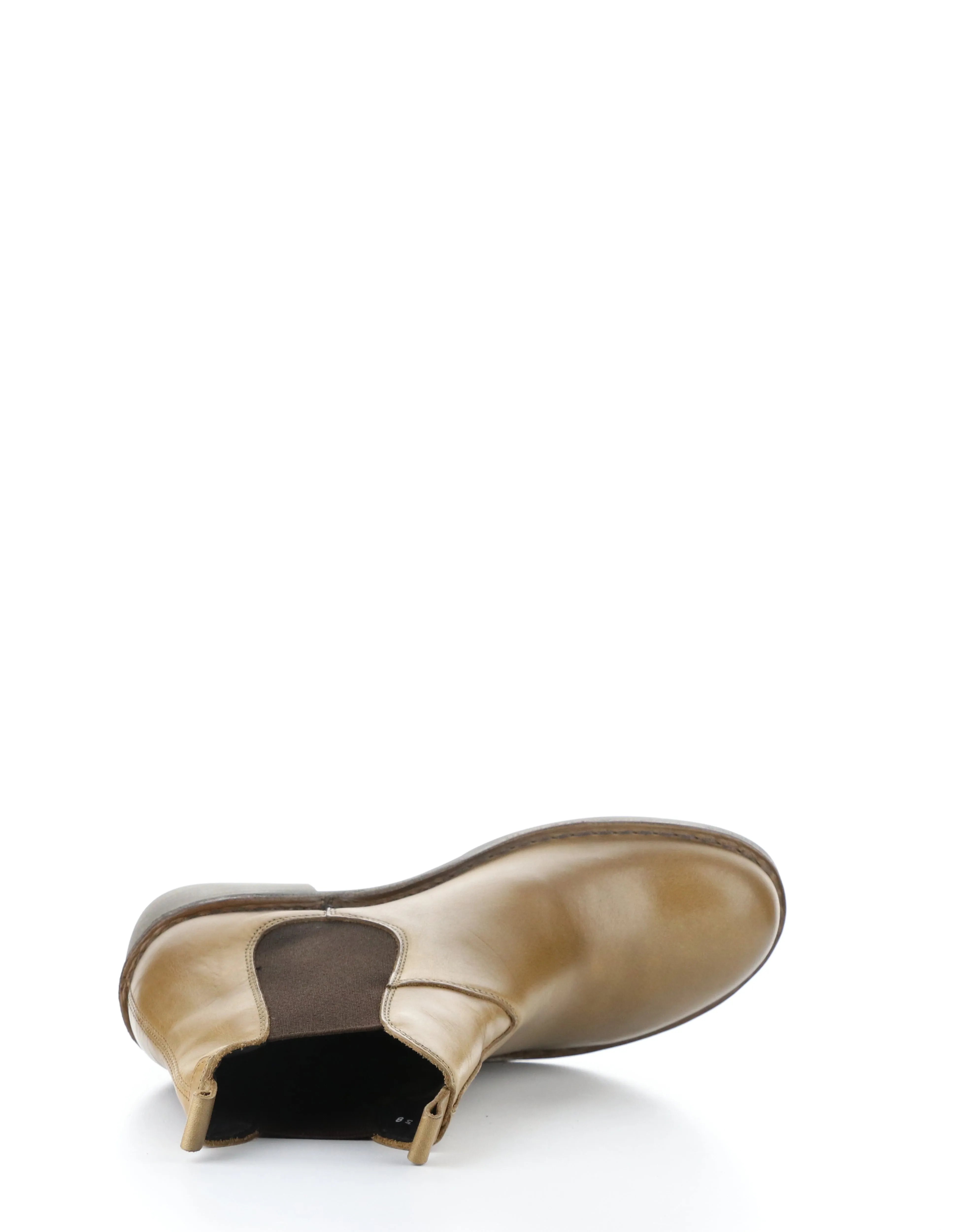 MEME030FLY CAMEL Round Toe Boots