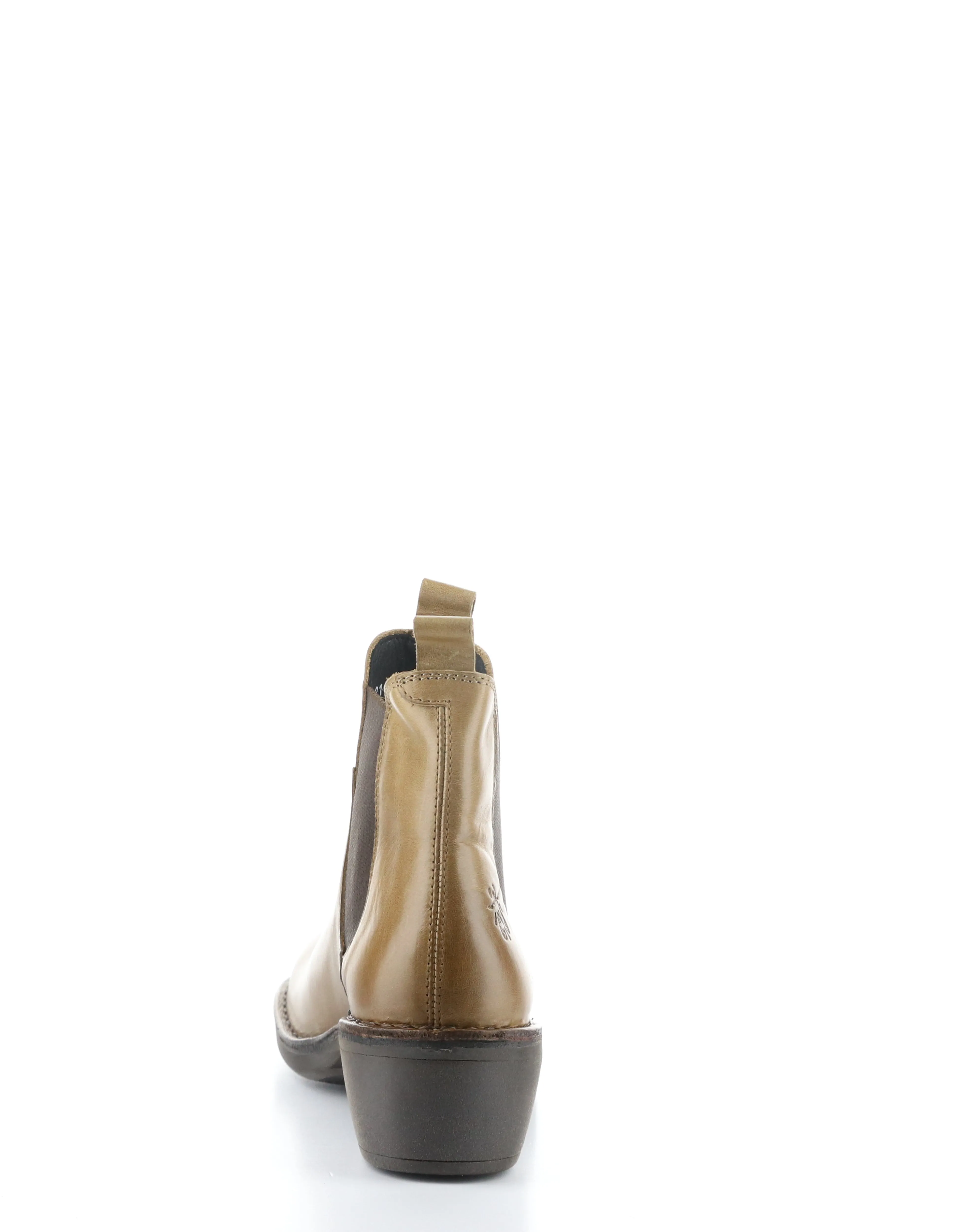 MEME030FLY CAMEL Round Toe Boots