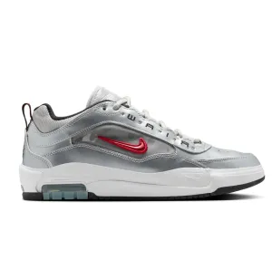 Nike SB Air Max Ishod Premium "Silver Bullet" - Metallic Silver/Varsity Red
