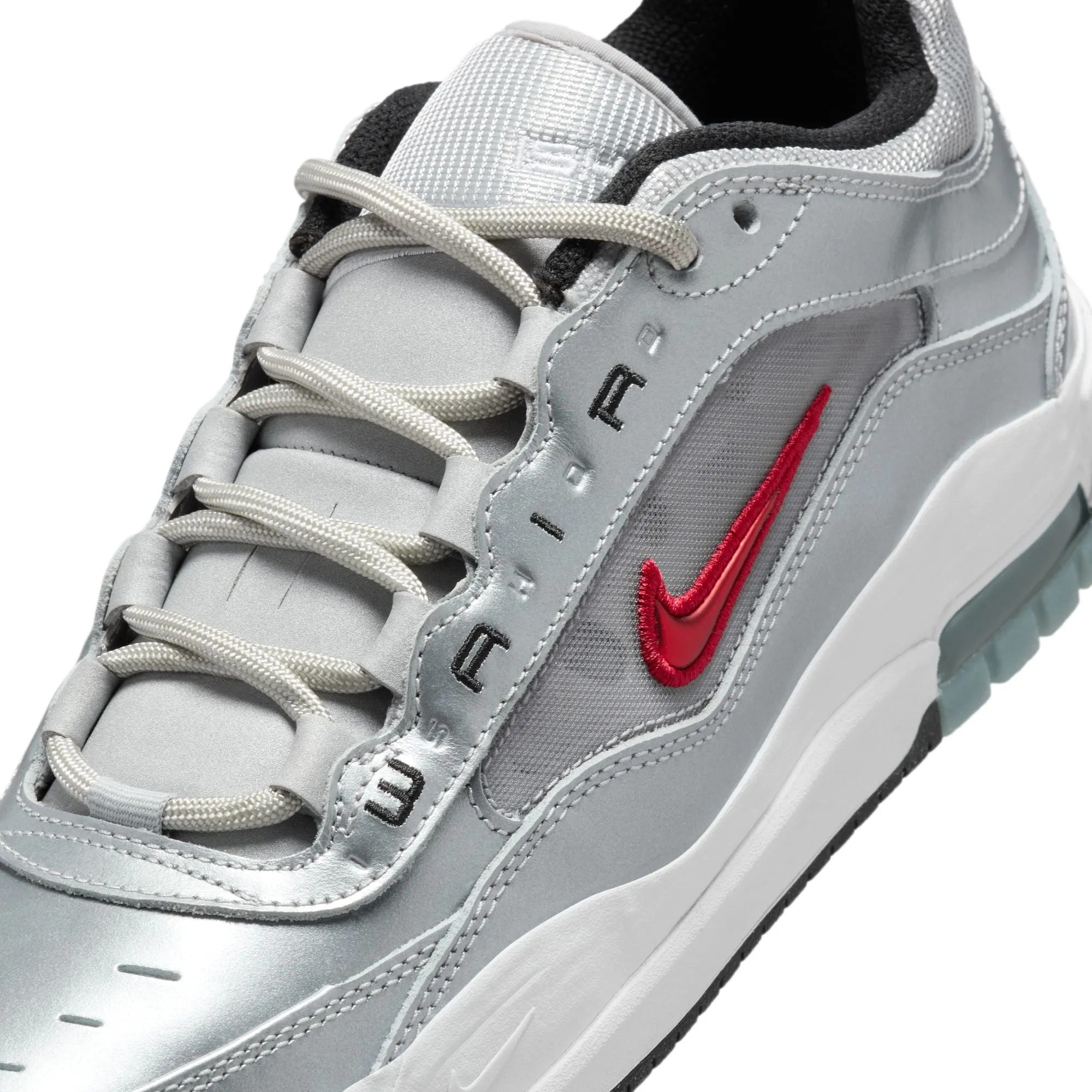 Nike SB Air Max Ishod Premium "Silver Bullet" - Metallic Silver/Varsity Red