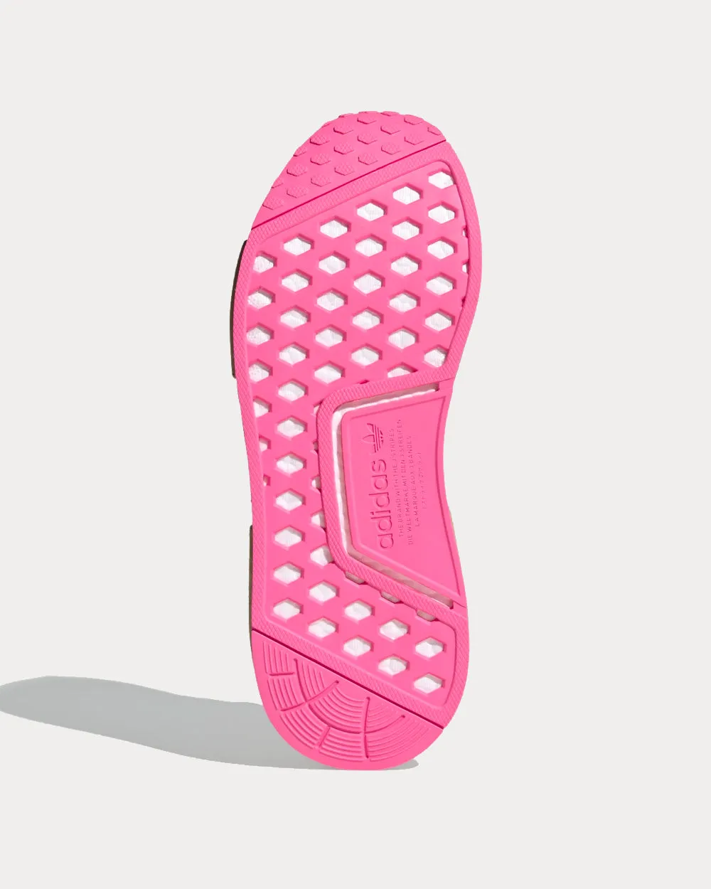 NMD_R1 Primeknit Pale Nude / Pale Nude / Hyper Pop Low Top Sneakers