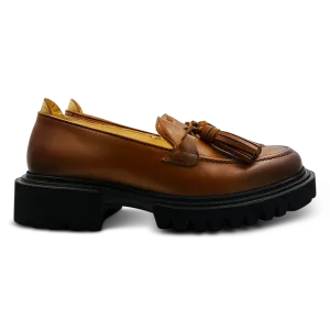 Oscar EVA Sole Loafers in Tan