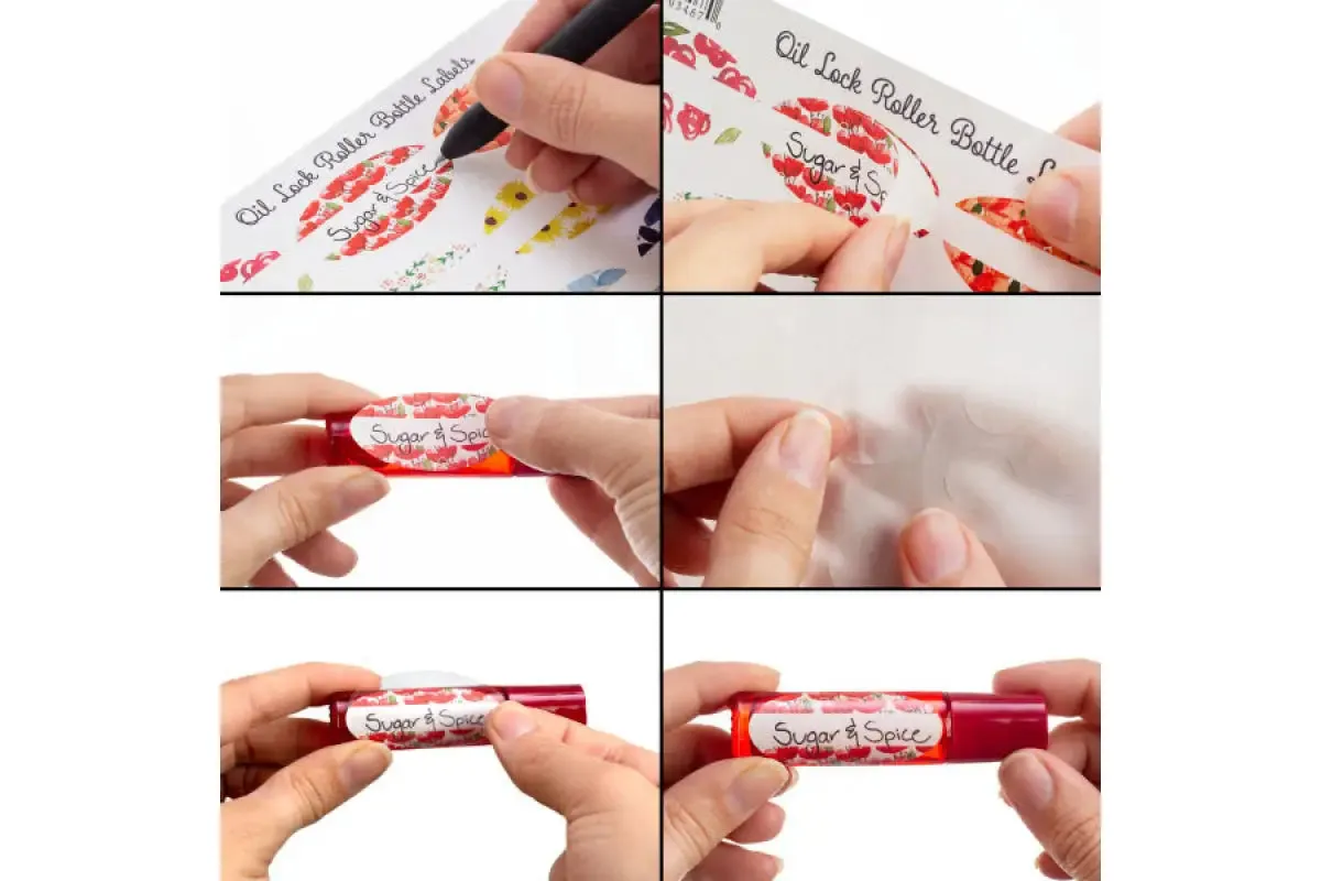 "Roller Bottle Blends for Everyday Use" Booklet and Label Set