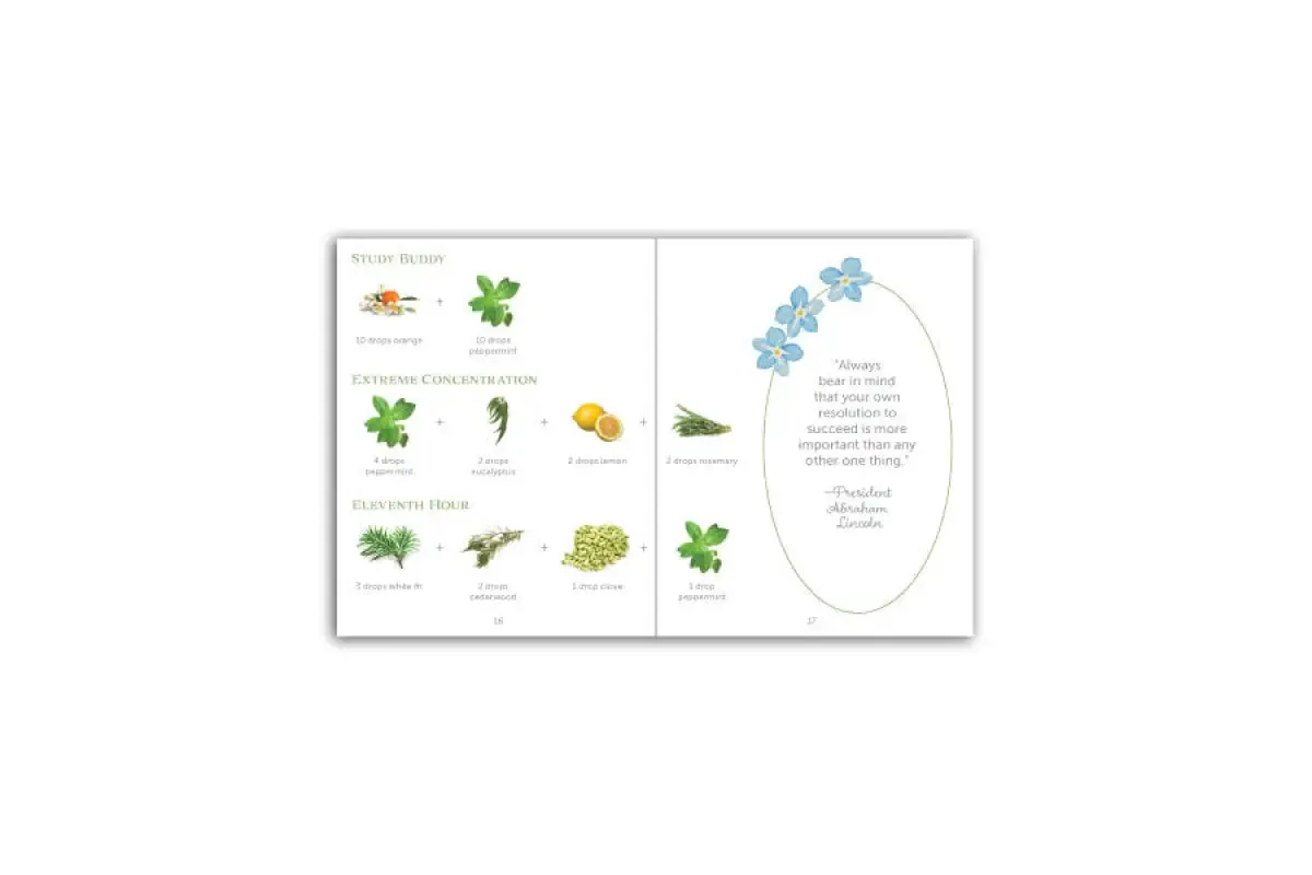 "Roller Bottle Blends for Everyday Use" Booklet and Label Set