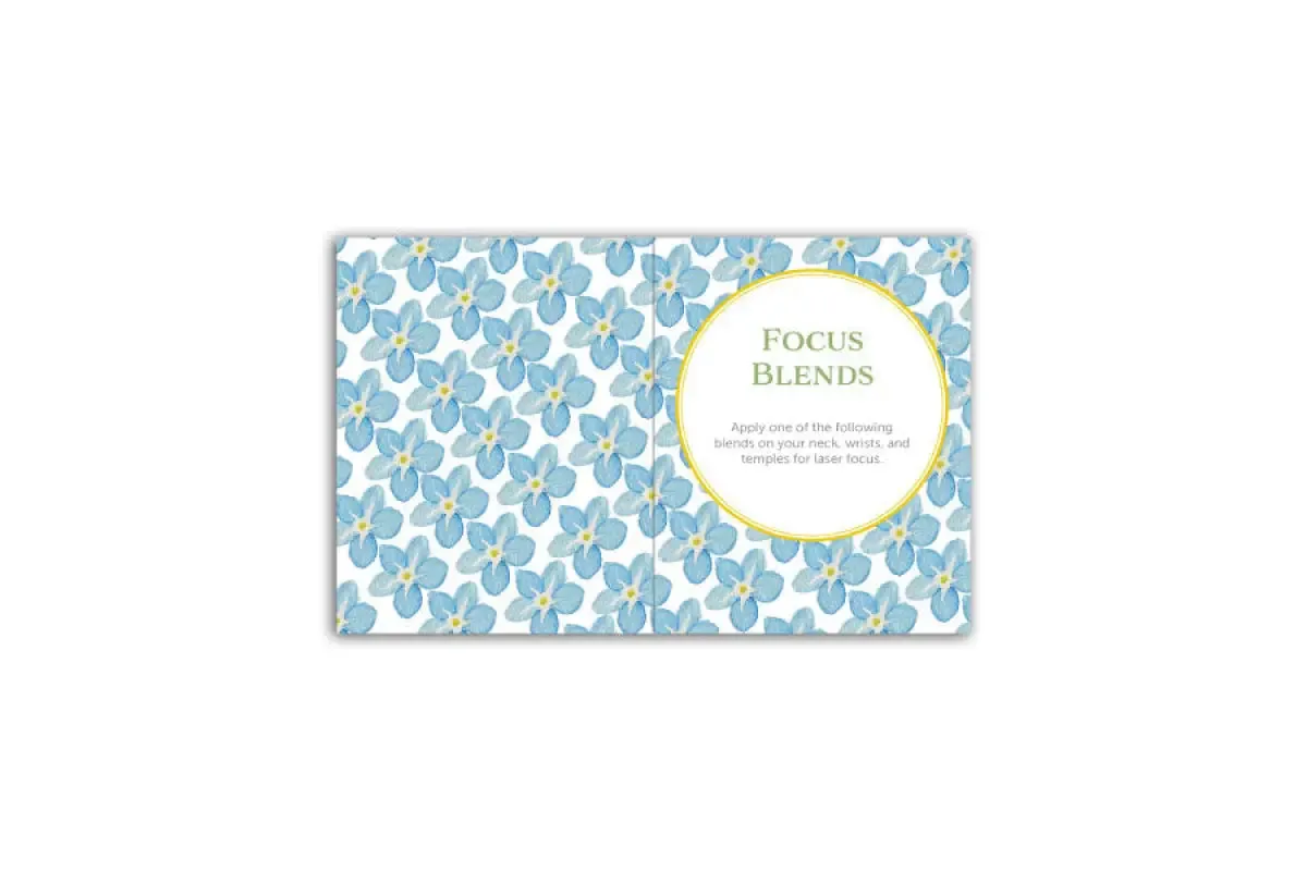 "Roller Bottle Blends for Everyday Use" Booklet and Label Set
