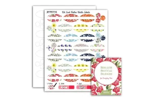 "Roller Bottle Blends for Everyday Use" Booklet and Label Set