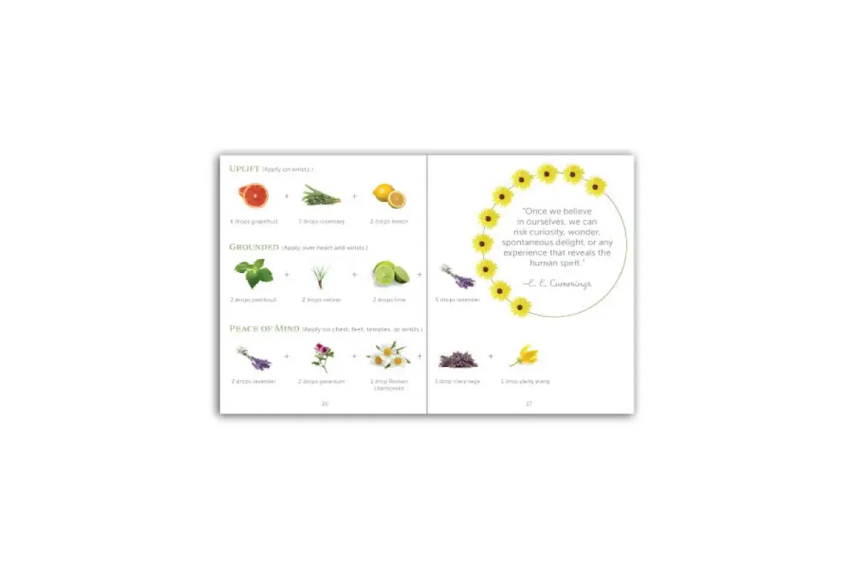 "Roller Bottle Blends for Everyday Use" Booklet and Label Set