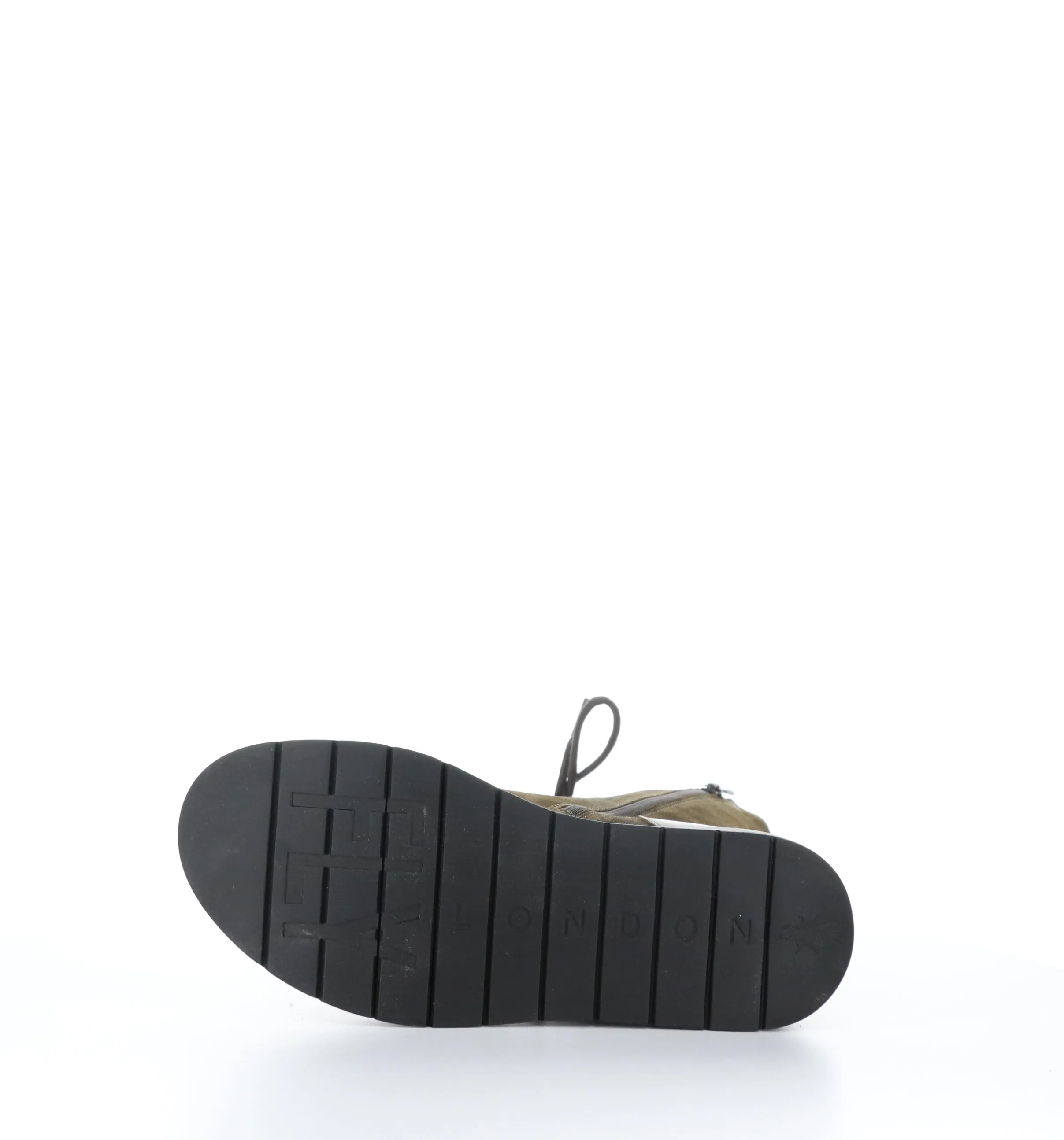 RAMI043FLY Sludge/Olive Zip Up Boots