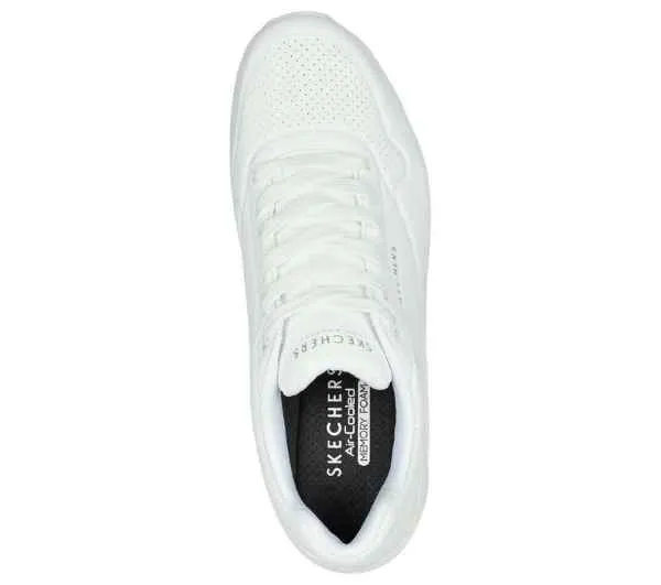 SKECHERS MEN UNO - STAND ON AIR 52458 Wide Fit New White