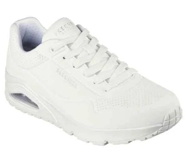 SKECHERS MEN UNO - STAND ON AIR 52458 Wide Fit New White