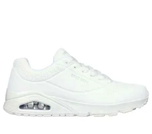SKECHERS MEN UNO - STAND ON AIR 52458 Wide Fit New White