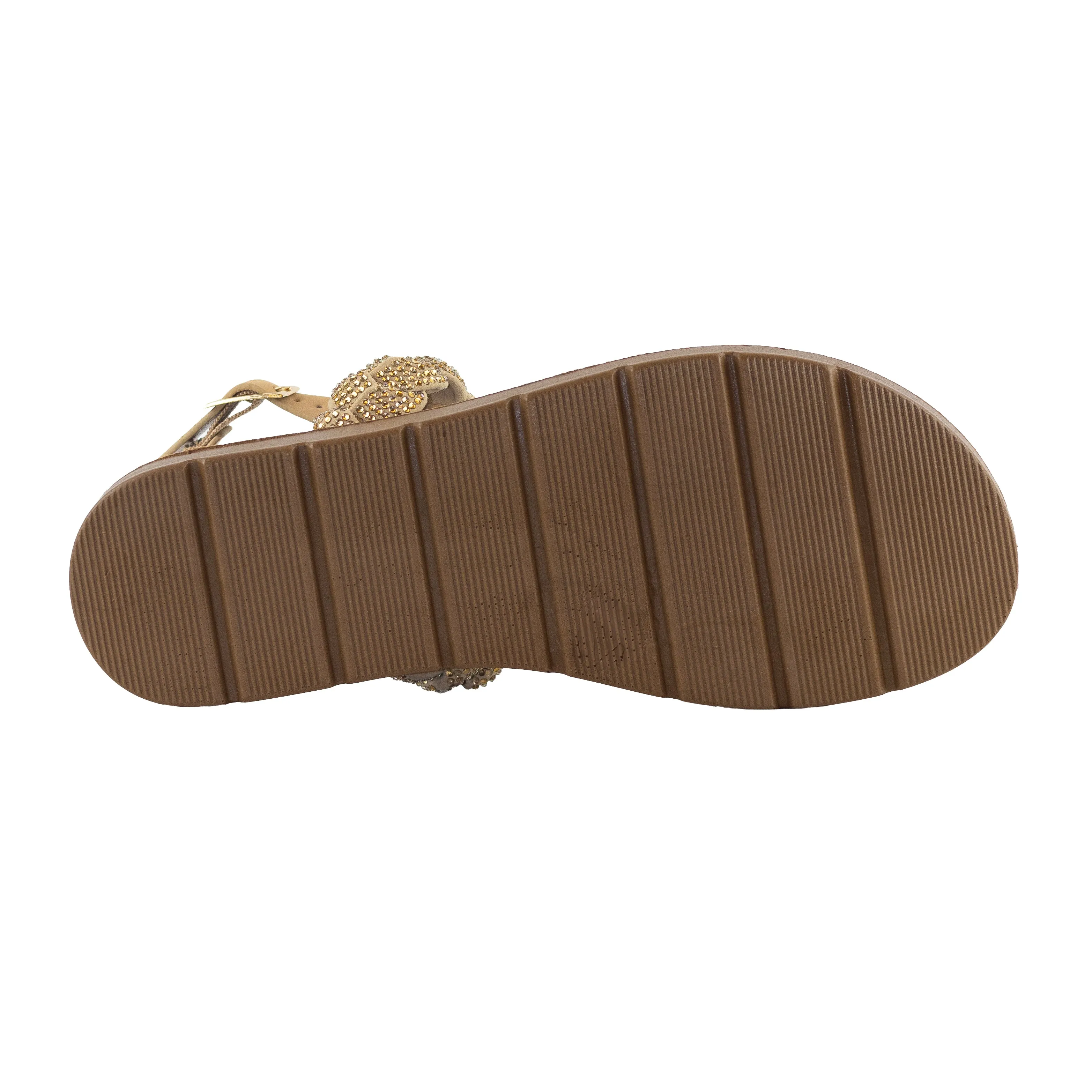 Stellar - Wide Fit Embellished Braided Straps Platform Sandals, Comfort Sole, Trendy Summer Footwear, Supportive Design, Perfect for All-Day Wear