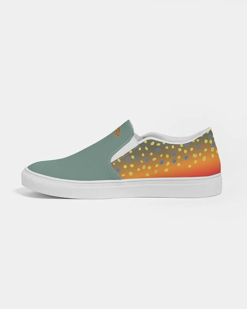 Womens Brookietown Smooth v3 Slip-On Canvas Shoe