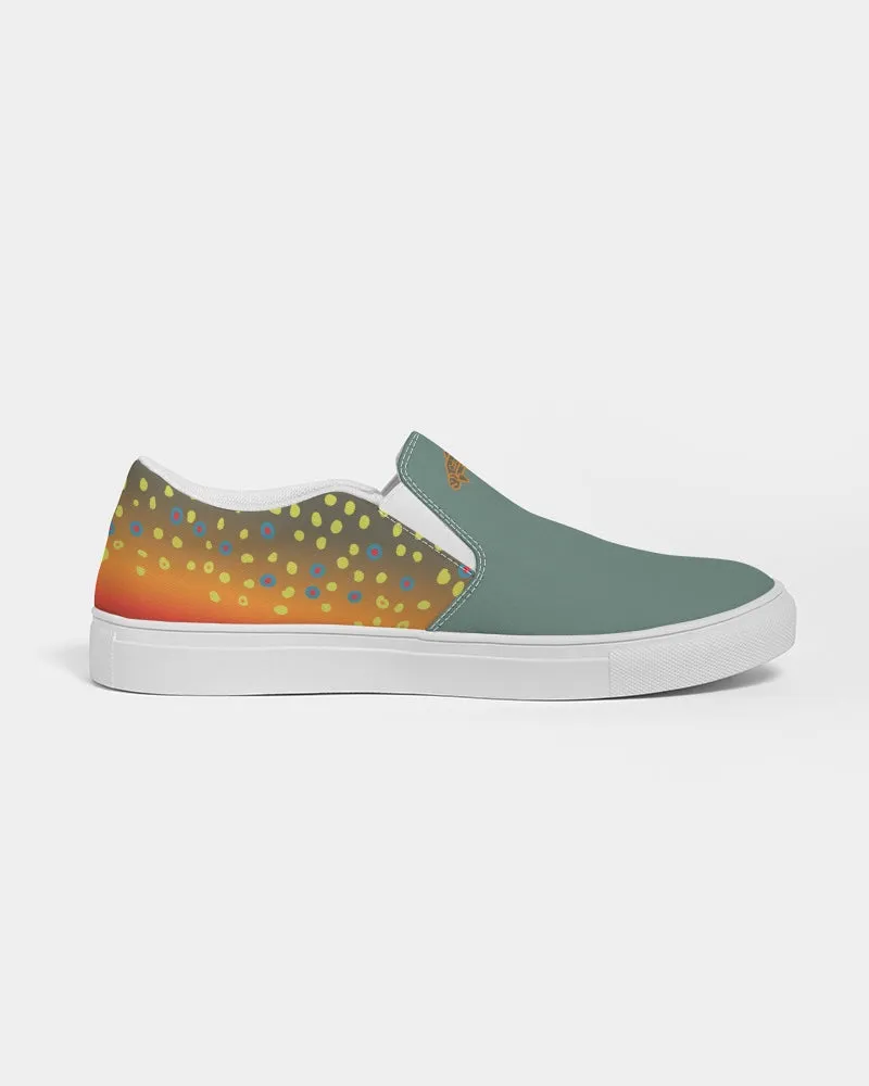 Womens Brookietown Smooth v3 Slip-On Canvas Shoe