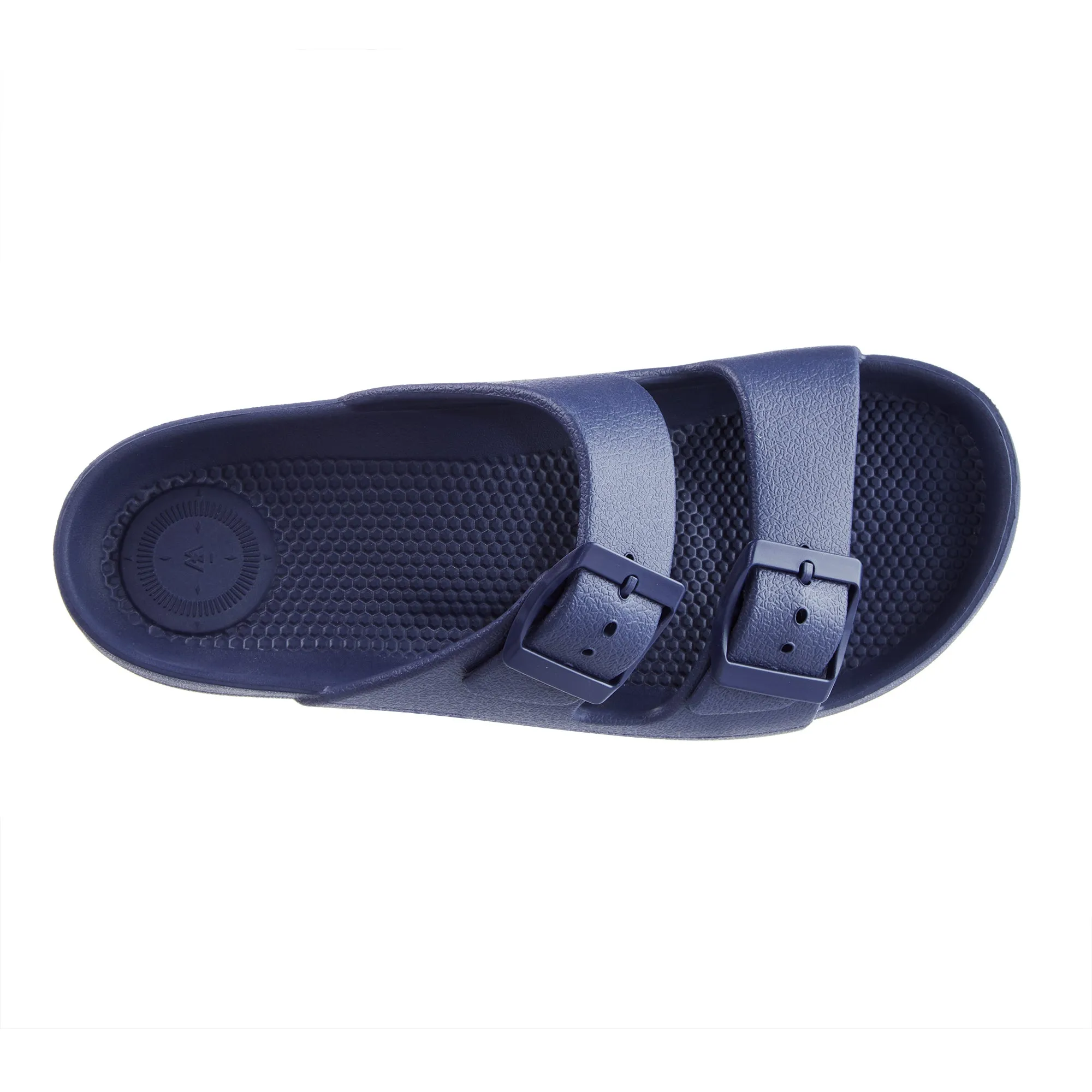 Women's Double Buckle Adjustable Slide with Everywear®