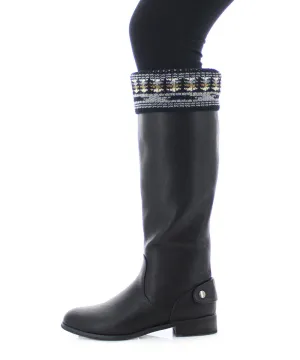 Women's Native Trend Knit Boot Topper